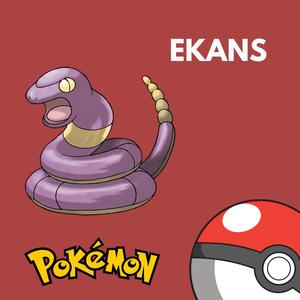 🐍✨ Ekans 3D - Collectible Figure Pokémon