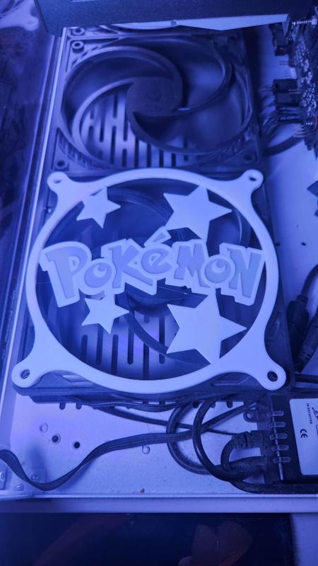 120MM Pokemon logo Fancover