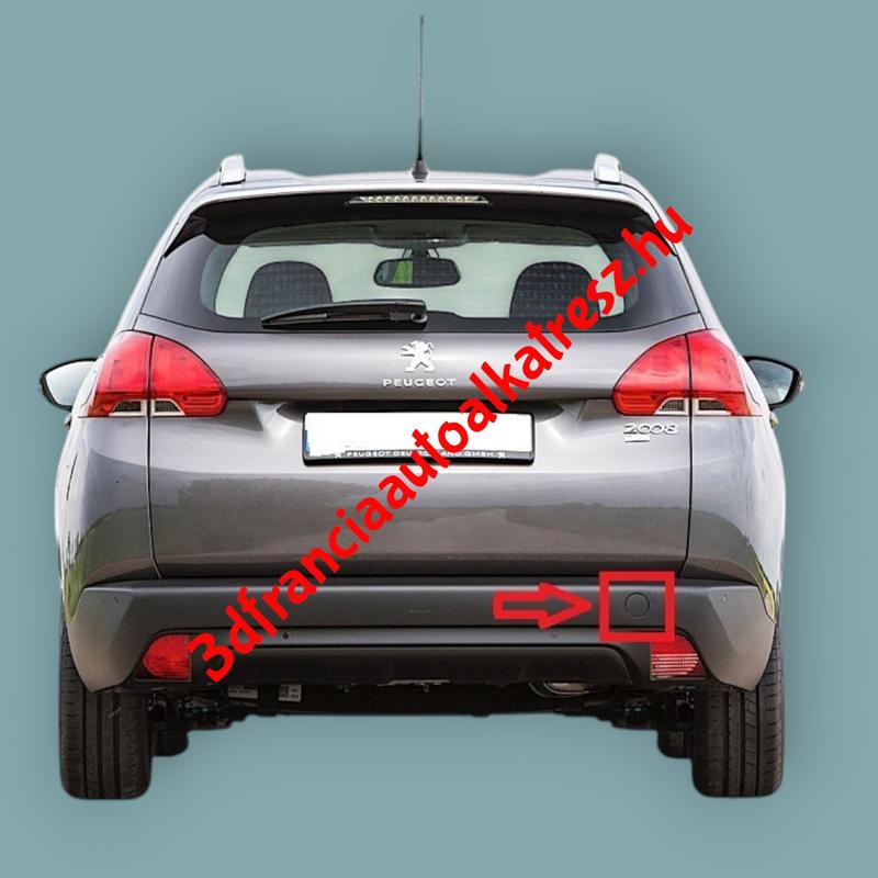 Peugeot 2008 rear tow eye cover 9678054577