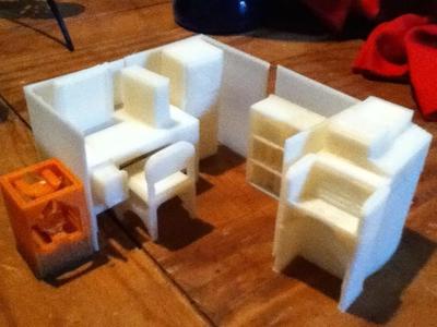 Mini-Makerbot for Cube Farm/KeyRing