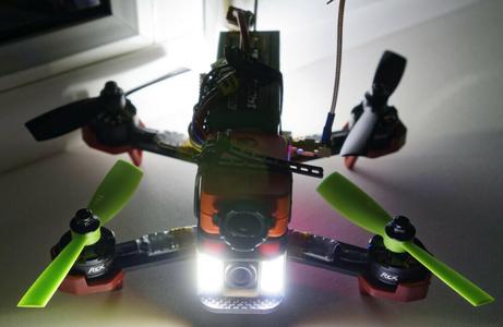 DL180 Quad camera and LED holder