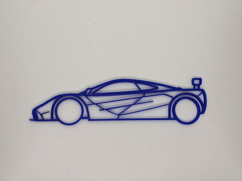 McLaren F1 GTR wall decor