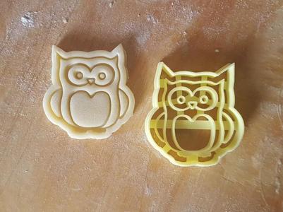 Owl cookie cutter