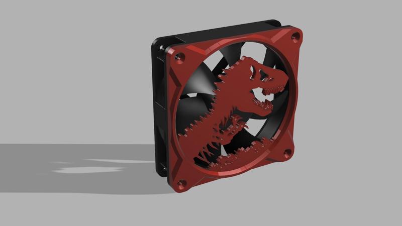 jurassic park 120mm fan guard