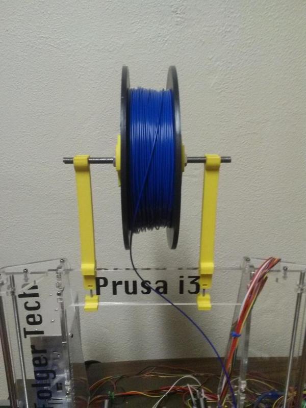 FolgerTech Prusa i3 Filament Spool Mount 6mm frame