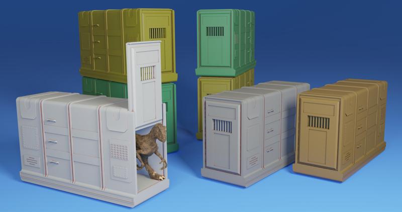 Jurassic Park Cage #3