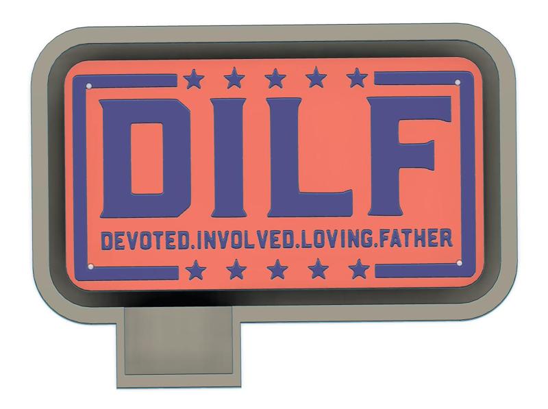 DILF Car Freshie Molds Silicone Housing