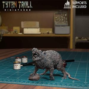Giant Rat 04 [Pre-Supported]