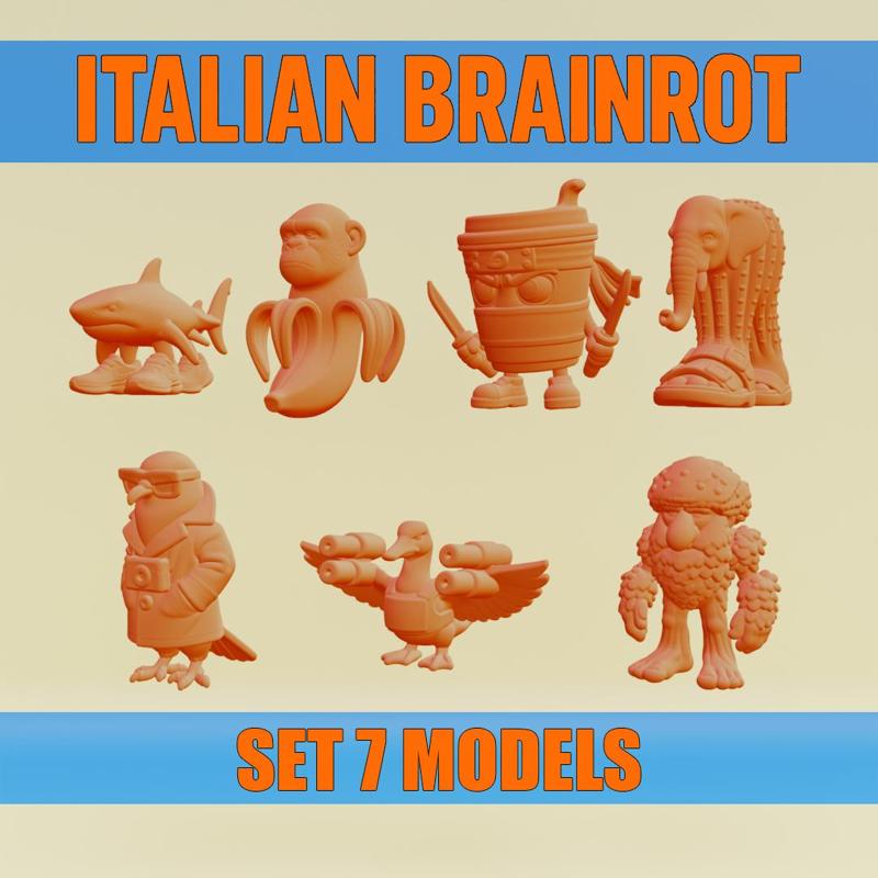 Collection: Italian brainrot Characters