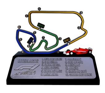 Interlagos F1 racetrack