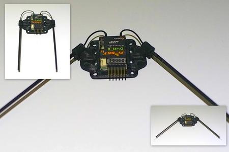 FrSky D4R-II Tray w/ Folding Antenna Holder
