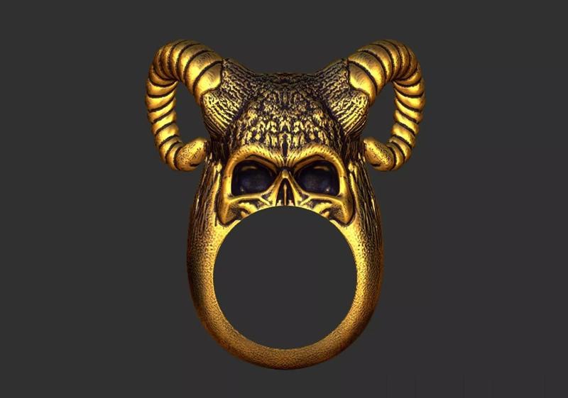 Skull King Ring 1