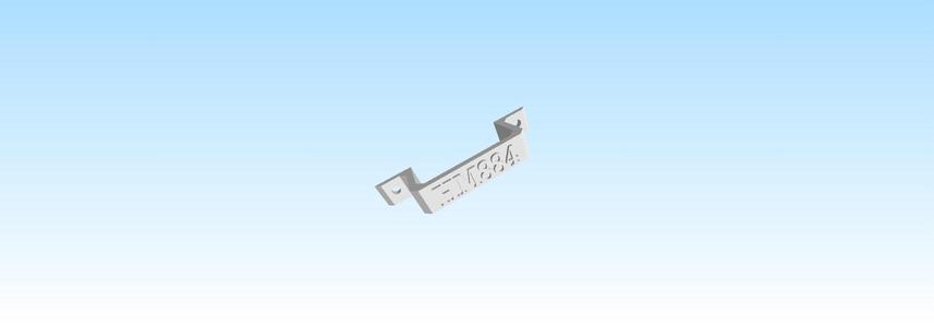 CRF 110 ECU BRACKET FOR OVER THE TABS