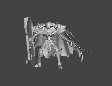 Lilick Death Knight Overlord 3D Model