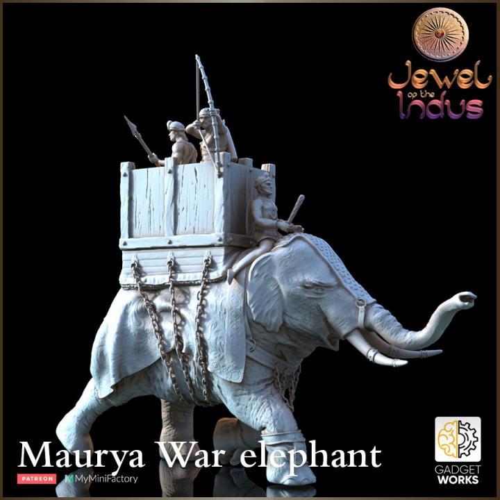 Indian War Elephant - Jewel of the Indus