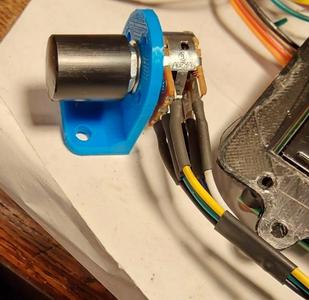 5/16" shaft potentiometer 8-way mounting bracket - Arduino