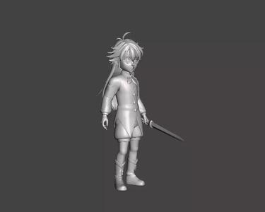 Tristan Liones 3D Model