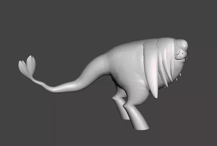 Purgatory Dog 3D Model