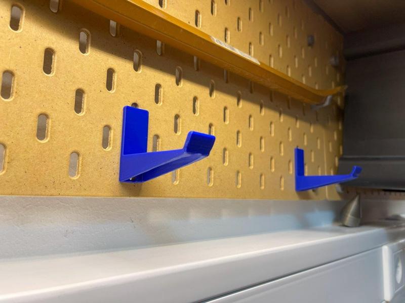 Perforated wall bracket 62mm