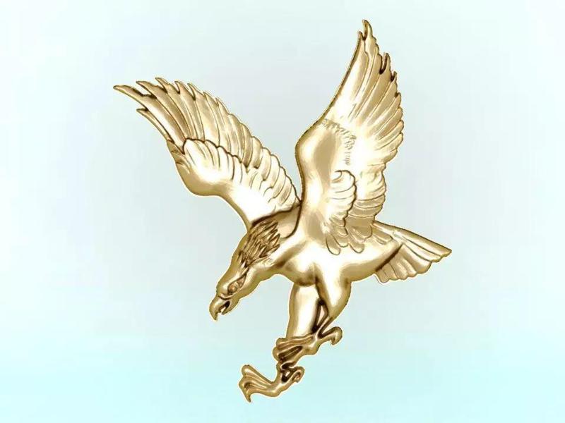 Eagle for jewelry - Eagle for ring - Eagle for pendant - N1022