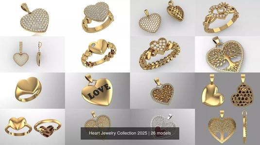 Heart Jewelry Collection 2025