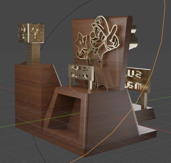 mario mobile phone holder