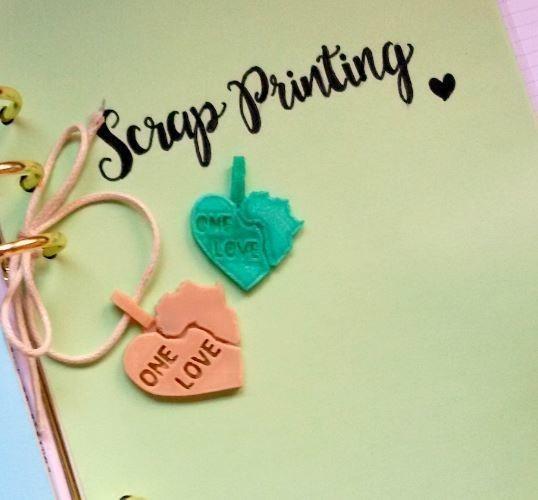 OneLove Africa Heart Charm