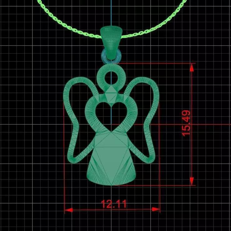 Angel Pendant Minimal