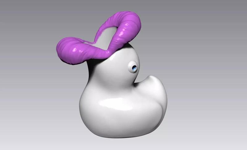 DUCK MAKEUP HOLDER FOR BRUSHS