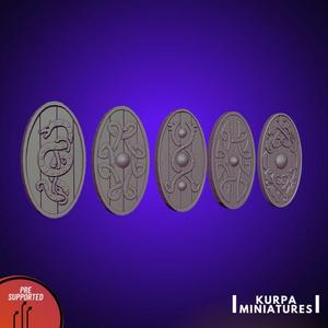 Dwarf Oval Shields