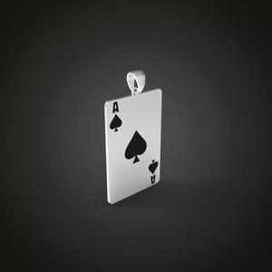 ACE POKER PENDANT
