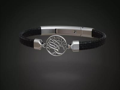 Armband Bracelet Tree of Life Corded