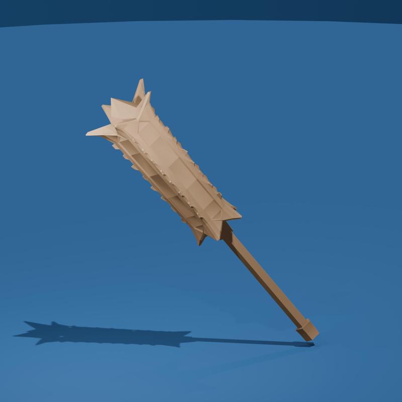Fantasy Mace 3D Printable STL