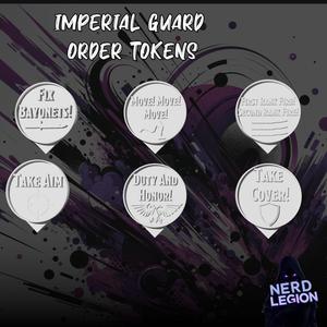 Imperial Guard Order Tokens