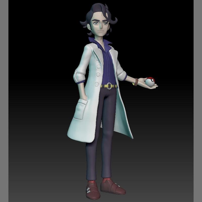 Pokemon Kalos Professor Sycamore