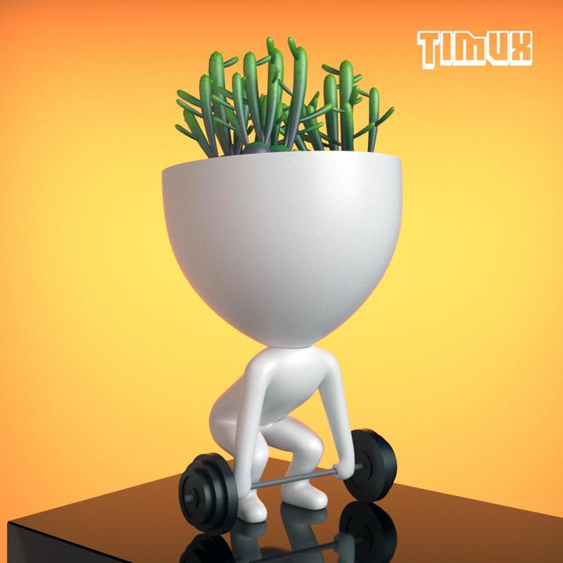 ROBERT PLANT WEIGHT LIFTER - GYM