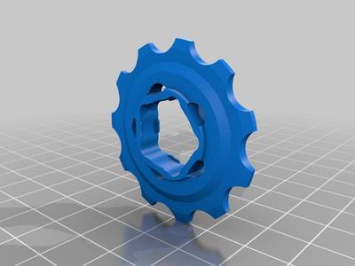 Guide & Pulley wheel for bicycle rear derailleur