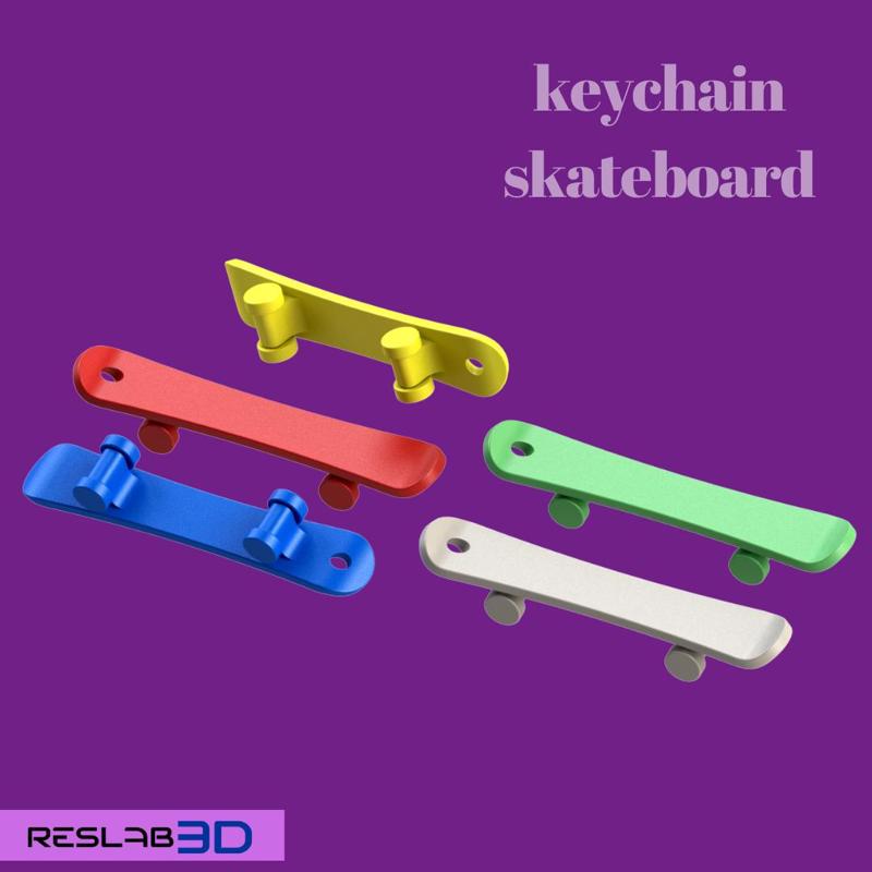 KEYCHAIN SKATEBOARD
