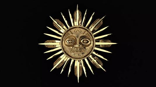 Sunface Glowing Sun 3D printable model
