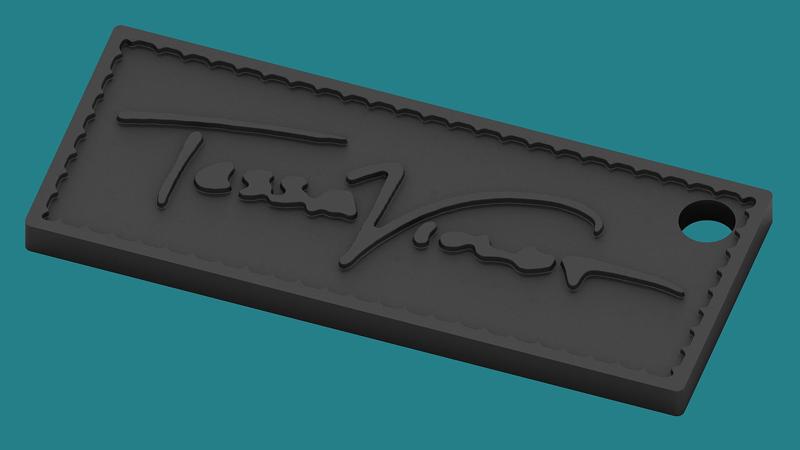 TESSA VIOLET keychain