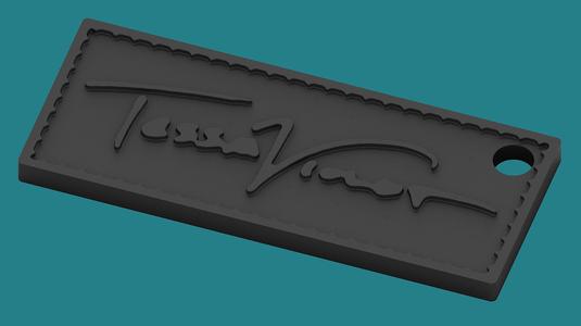 TESSA VIOLET keychain