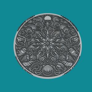 Ocean Medallion Ocean 3d Print Model