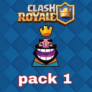 clash royale emote keychain pack1