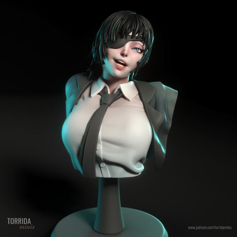 Himeno from Chainsaw Man - Bust