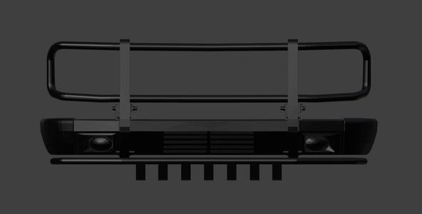 RC CAR BULL BAR BUMPER 045 1/10 3D PRINT STL