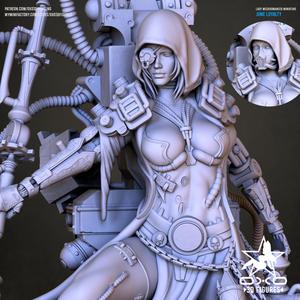 Lady Mechromancer Tabletop Miniature Figure