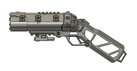 GTFO Sawed-off Shotgun