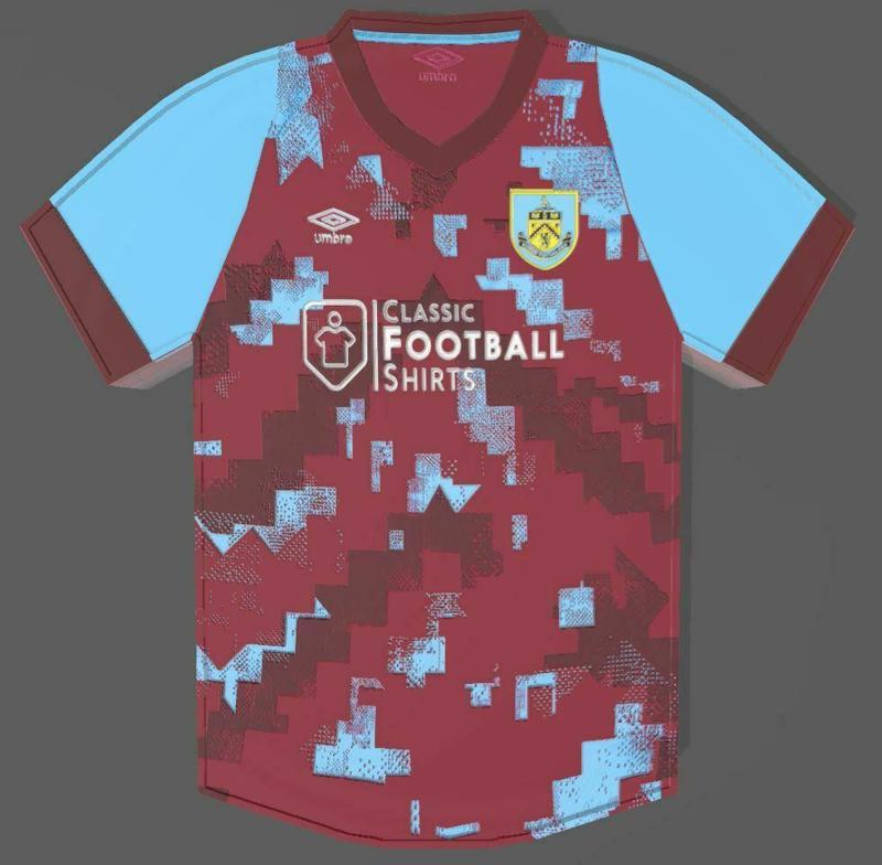 Burnley F.C. jersey lamp 2023/24