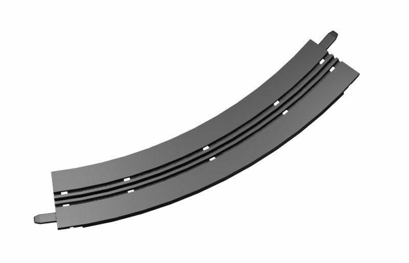 Single track curve 3/45° inside for Carrera 143