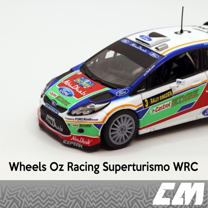 Rally Wheels 1/43 Oz Racing Superturismo Wrc Ixo